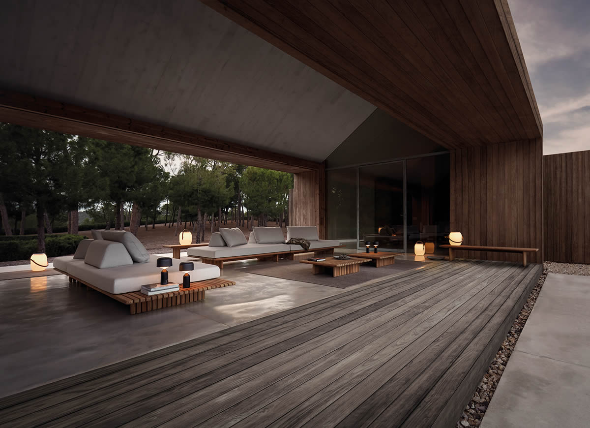 Deck Lounge Sofa Table Beistelltisch