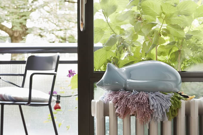 Resting Cat Dekofigur