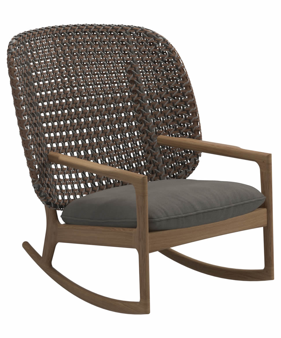 Kay Schaukelstuhl Highback Rocking Chair