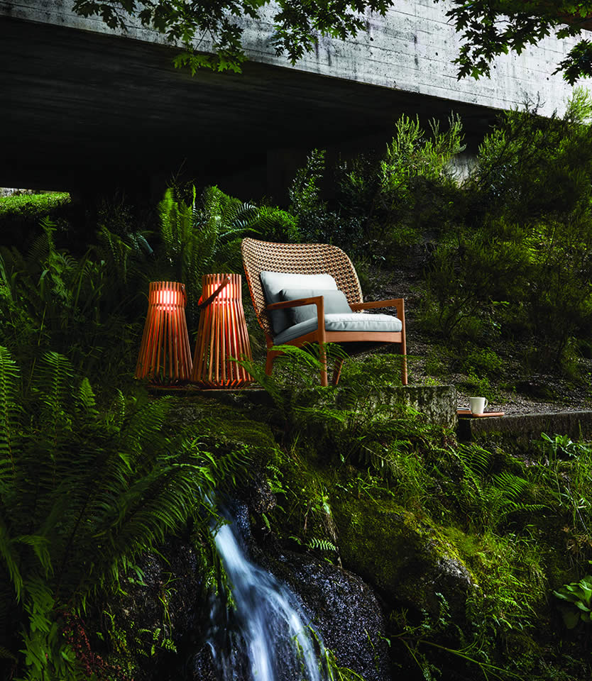 Kay Schaukelstuhl Lowback Rocking Chair