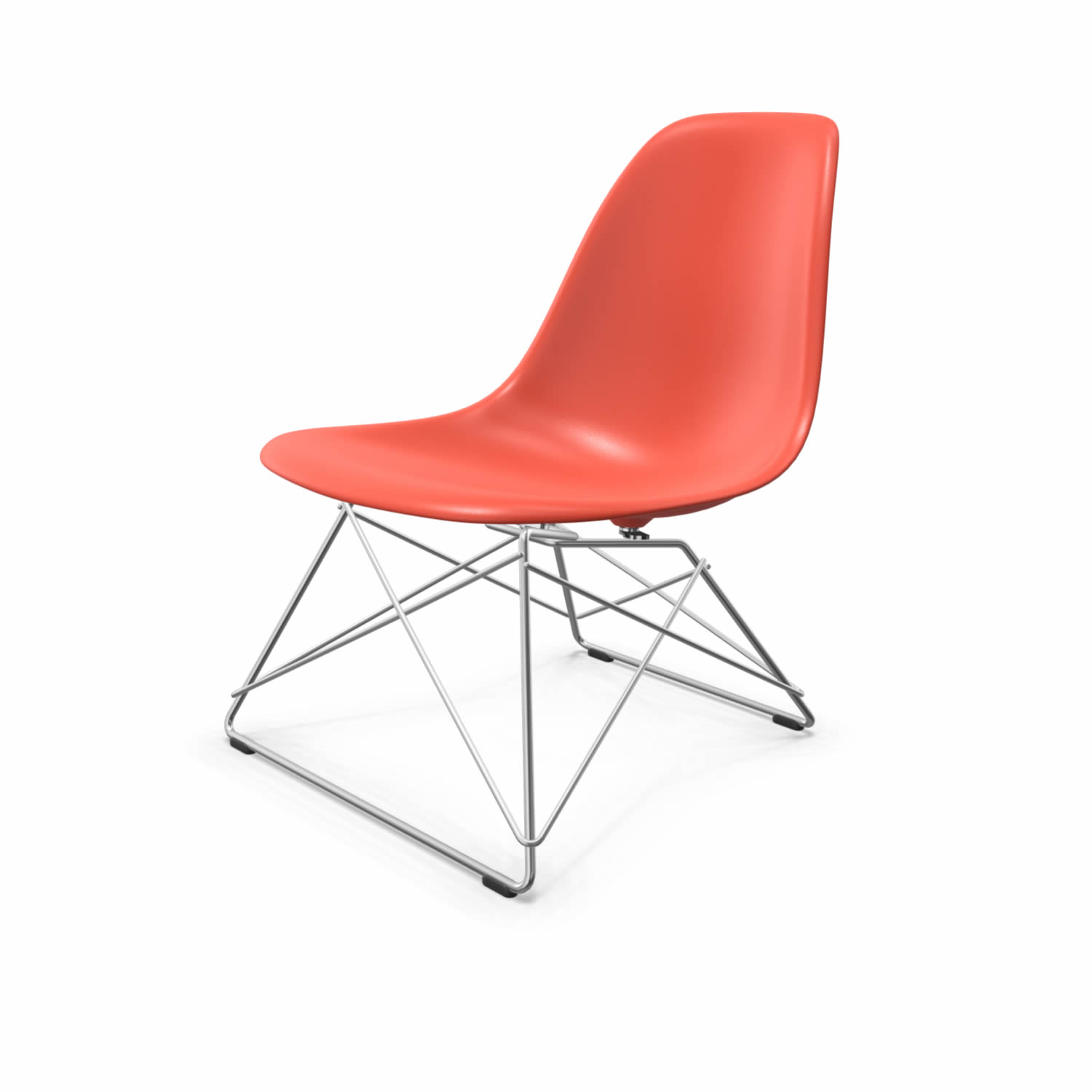 Eames Plastic Side Chair RE LSR