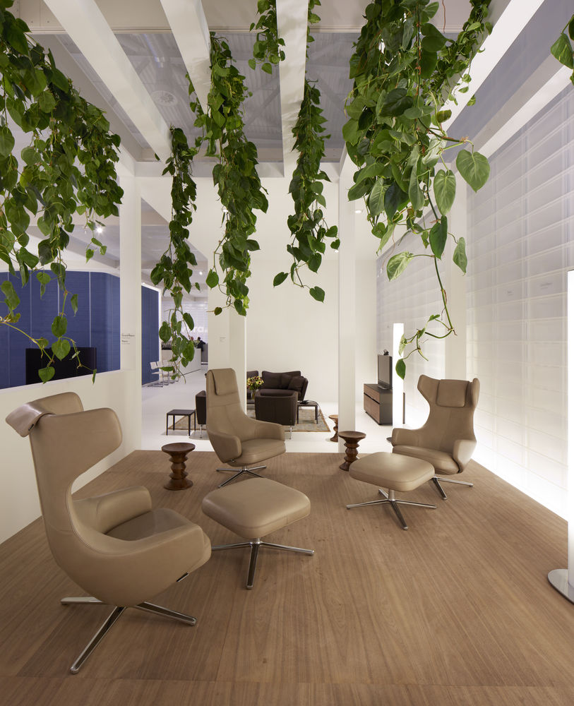 Grand Repos mit Ottoman Leder Premium F