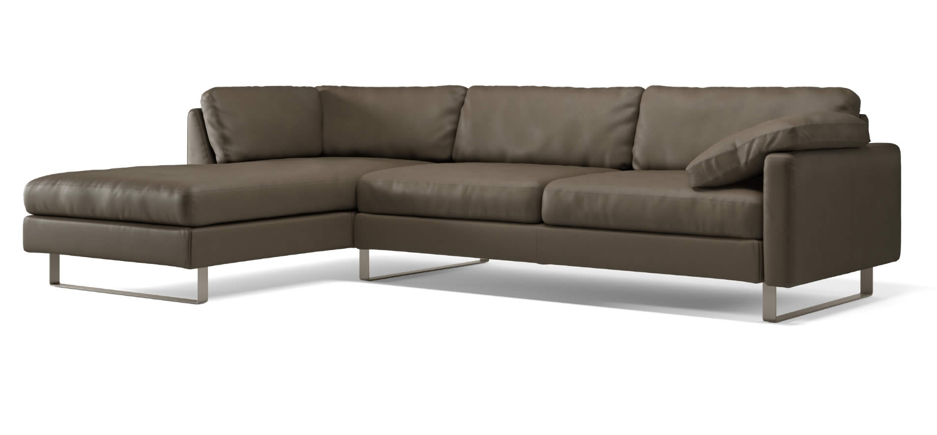 CONSETA Ecksofa bodenfrei