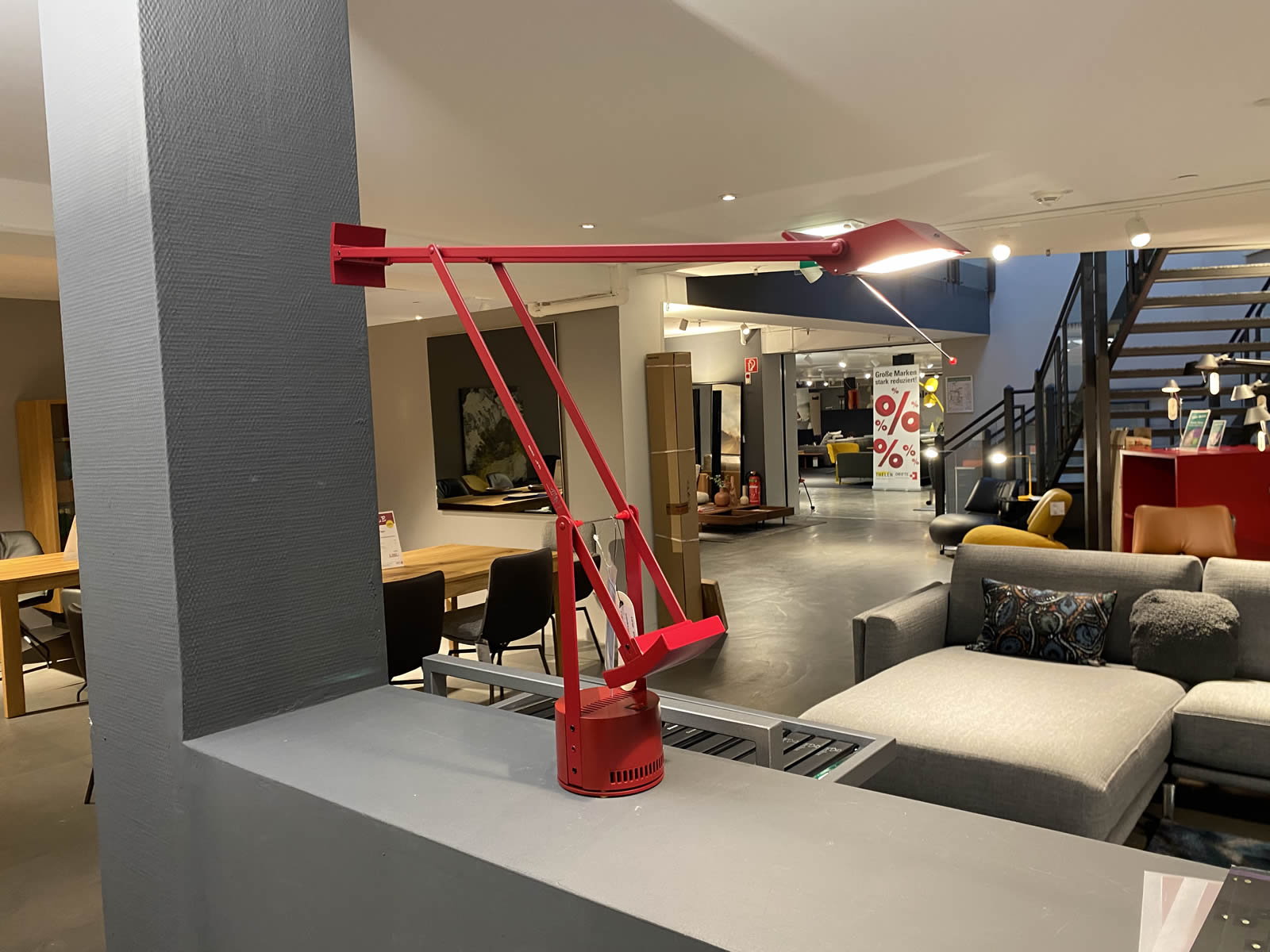 Tischleuchte Tizio rot 18652 Ausstellungsstück