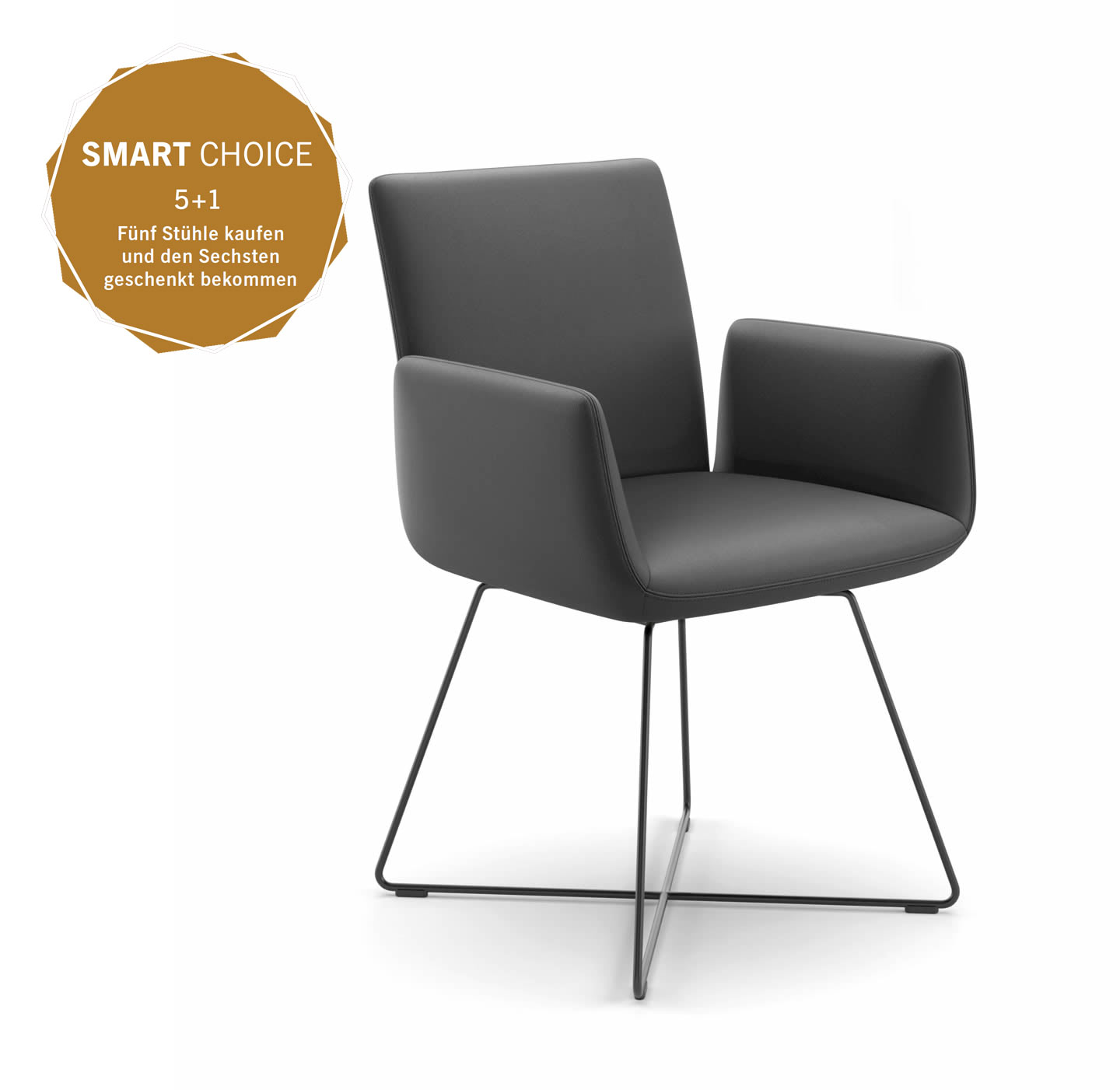 JALIS Smart Choice 5+1 Stuhl Set