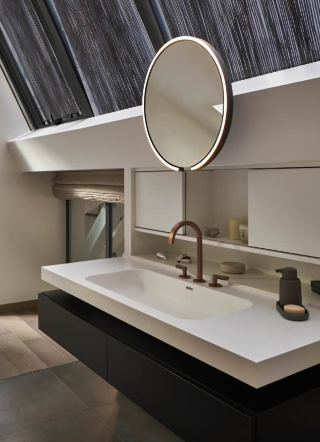 Mito sfera LED Spiegelleuchte