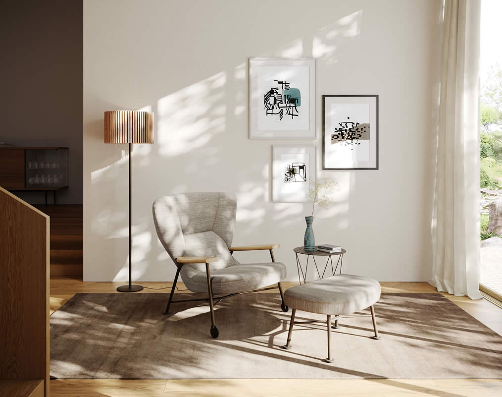 Sessel Shinzo Lounge Chair