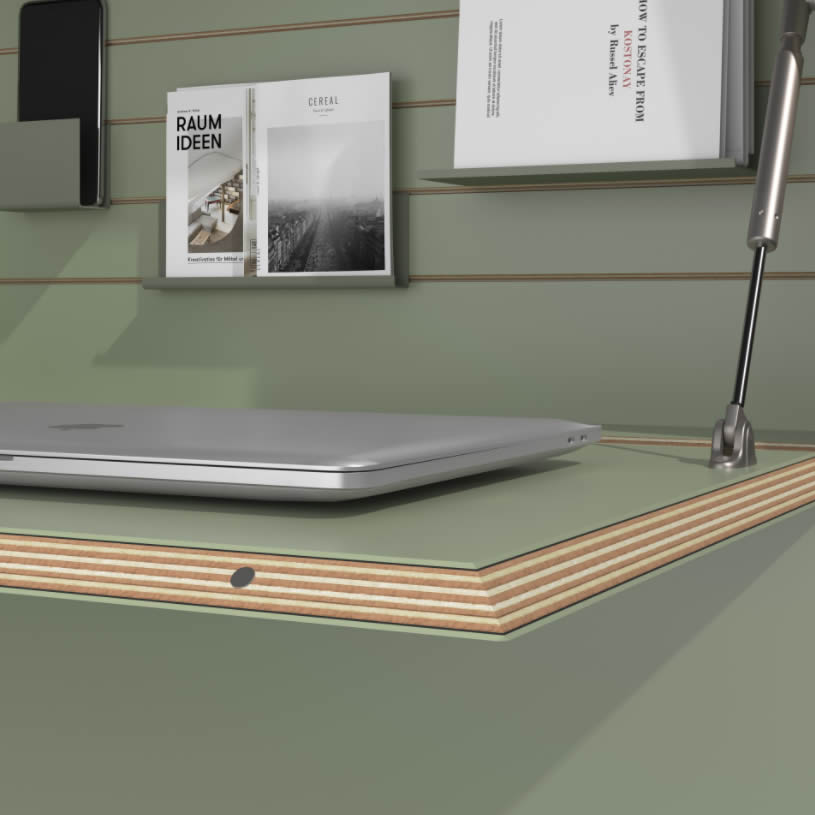 FLATMATE Sekretär Linoleum