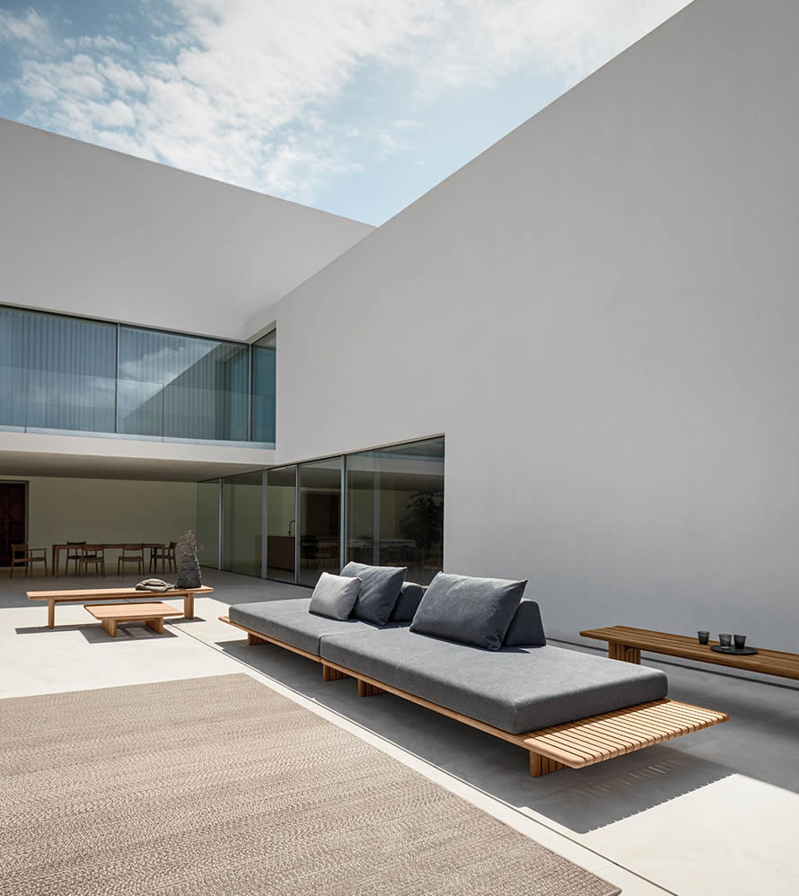 Deck Lounge Sofa Table Beistelltisch