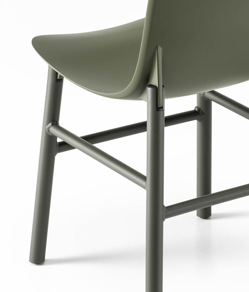 Sharky Stuhl Aluminiumgestell