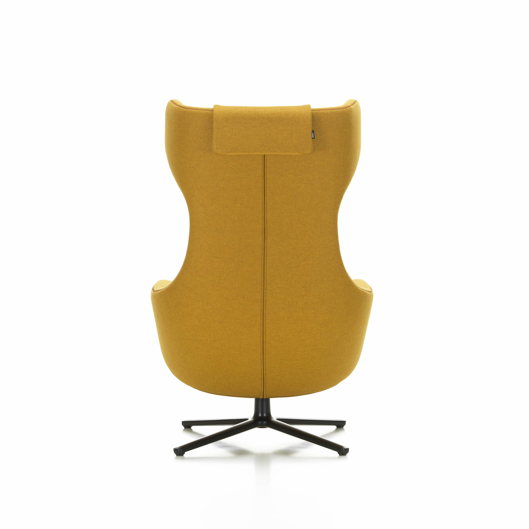 Grand Repos Sessel mit Ottoman in Stoff Cosy 2 Canola