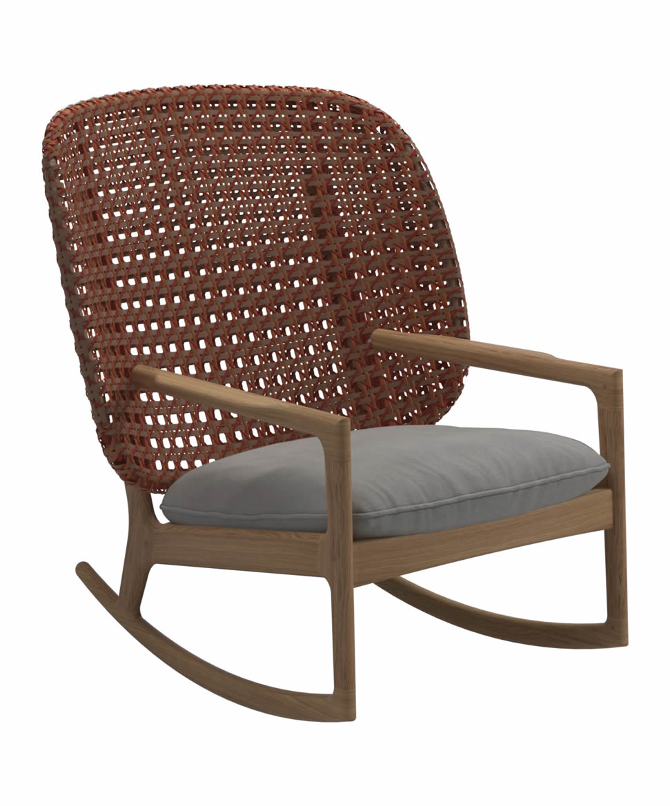 Kay Schaukelstuhl Highback Rocking Chair