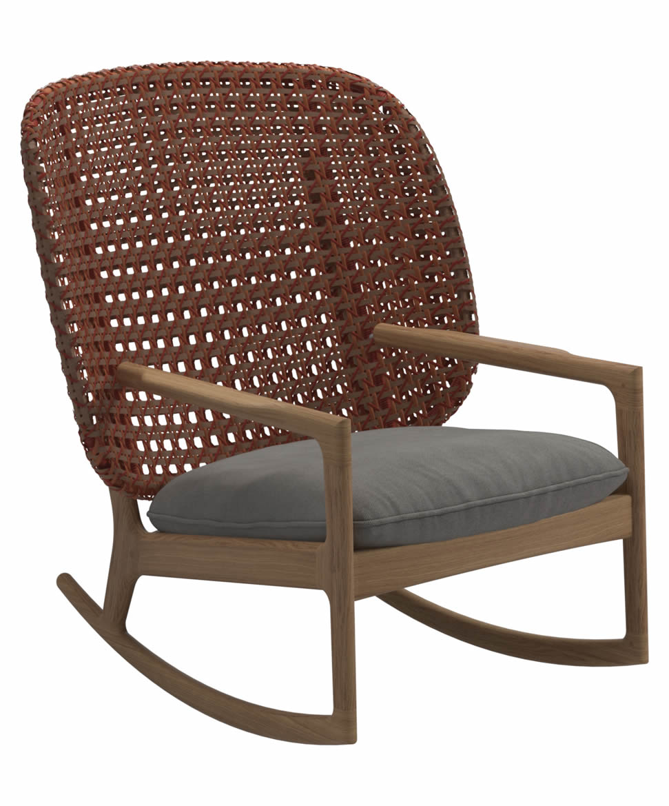 Kay Schaukelstuhl Highback Rocking Chair