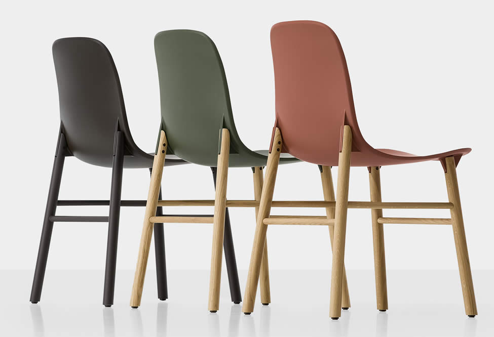 Sharky Stuhl Holzgestell