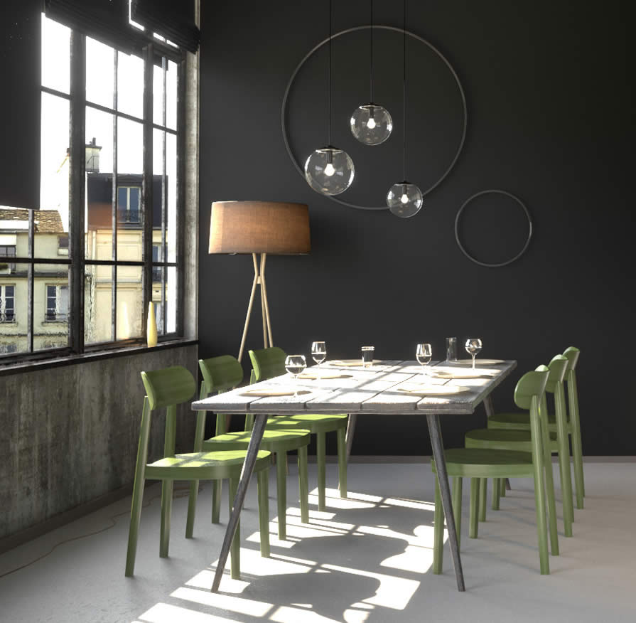 118 / 118 M Holzstuhl