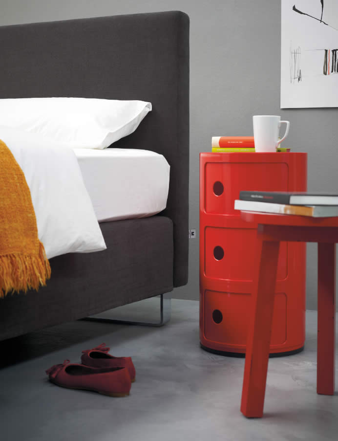 Bohemian A Boxspring Bett mit Taschenfederkern