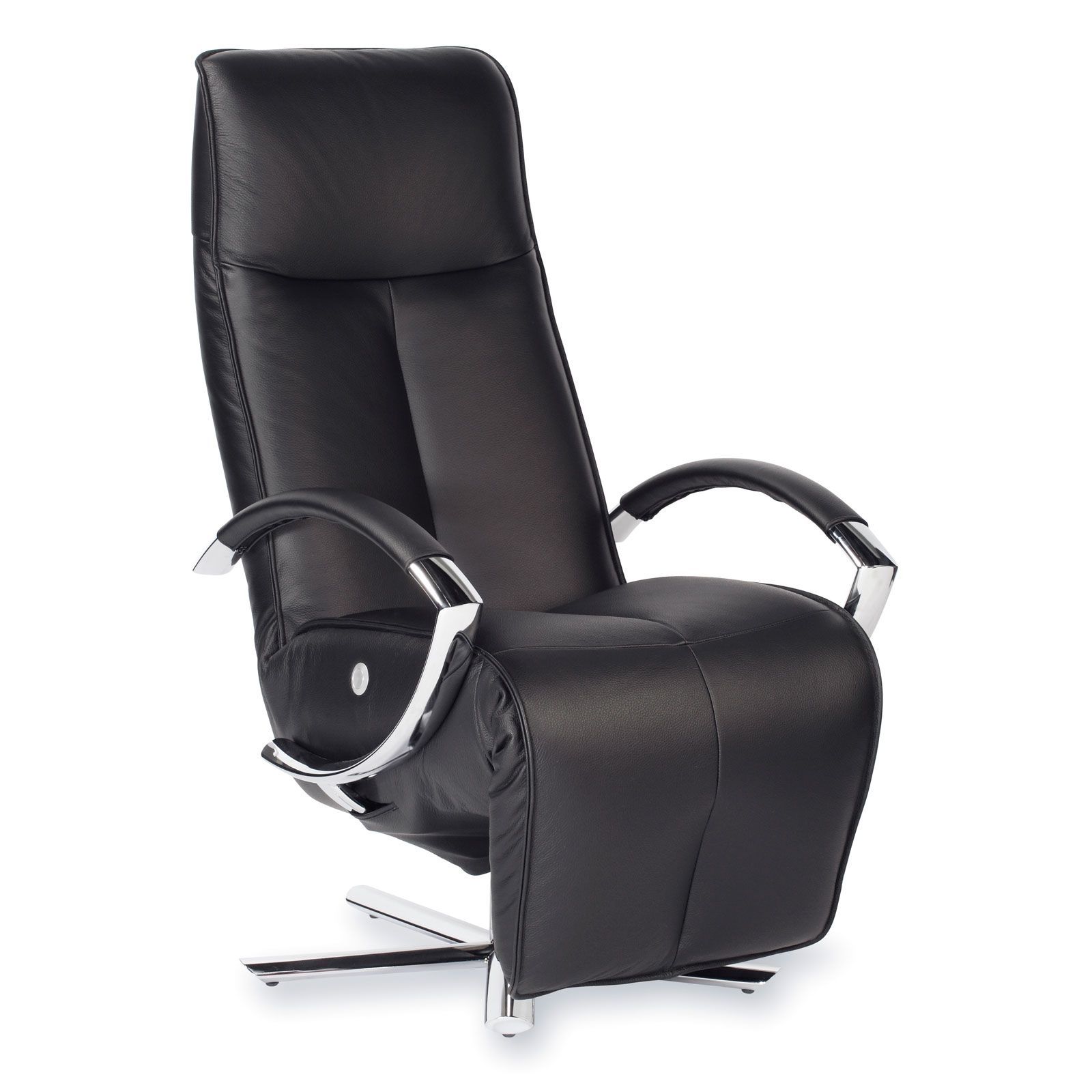 Relaxsessel Luna mit Motor und Akku in Chrom