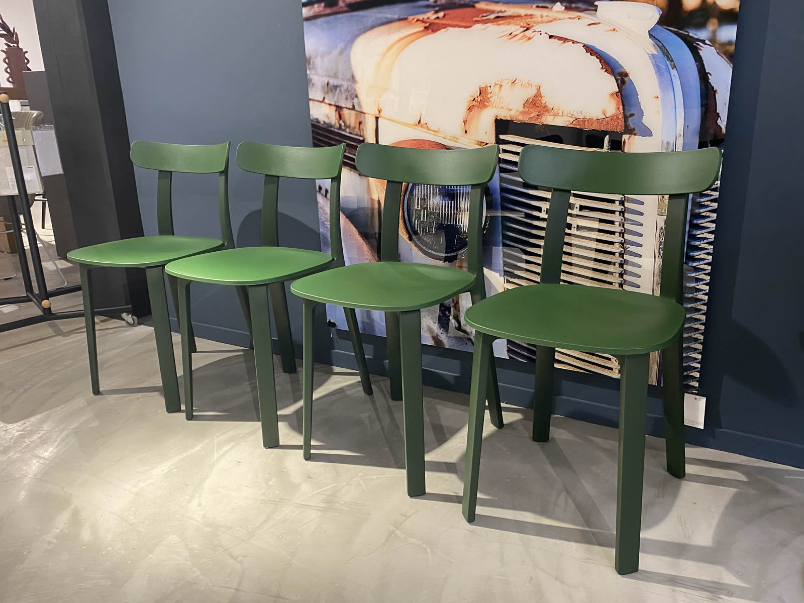 Stuhl Set All Plastic Chair 9685 Ausstellungsstück