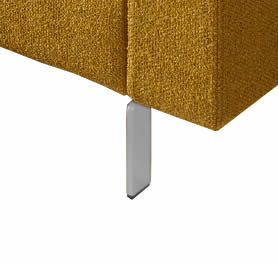 CONSETA Sofa mit quadratischer Abschlussliege