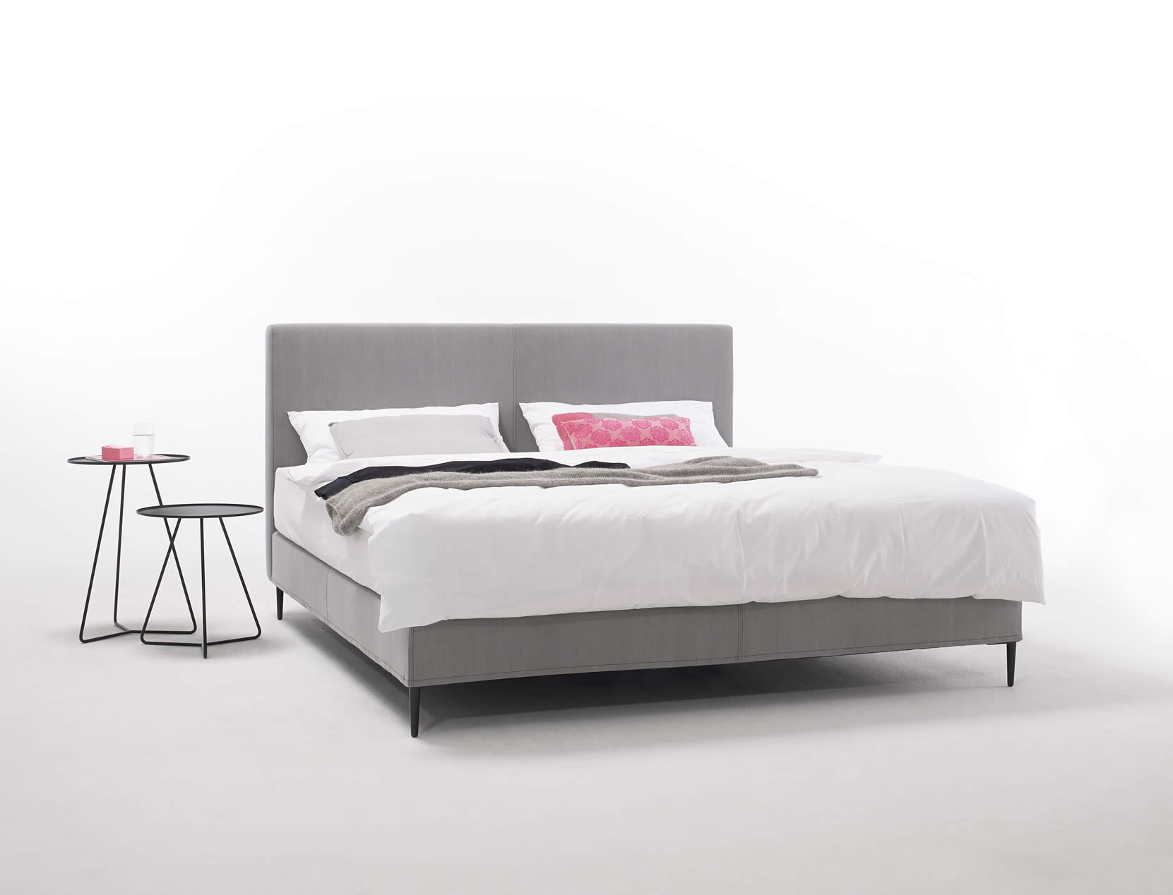 Bohemian A Boxspring Bett mit Taschenfederkern