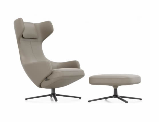 Grand Repos mit Ottoman Leder Premium F