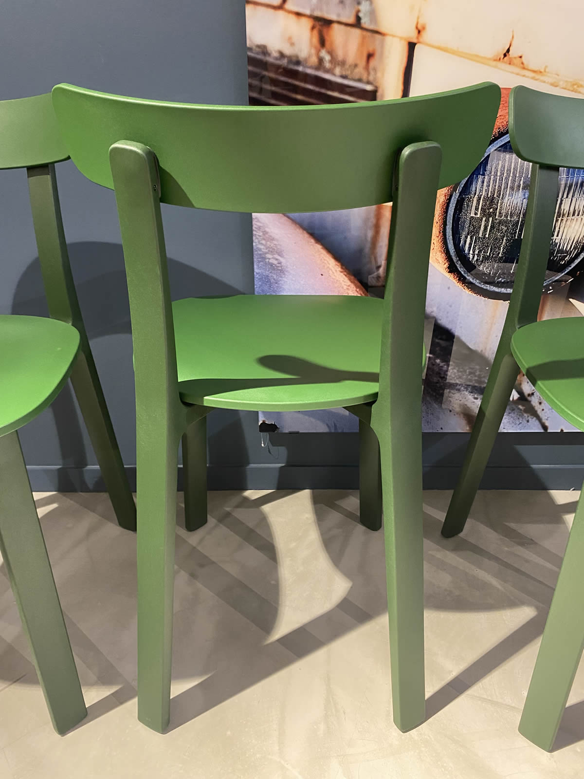 Stuhl Set All Plastic Chair 9685 Ausstellungsstück
