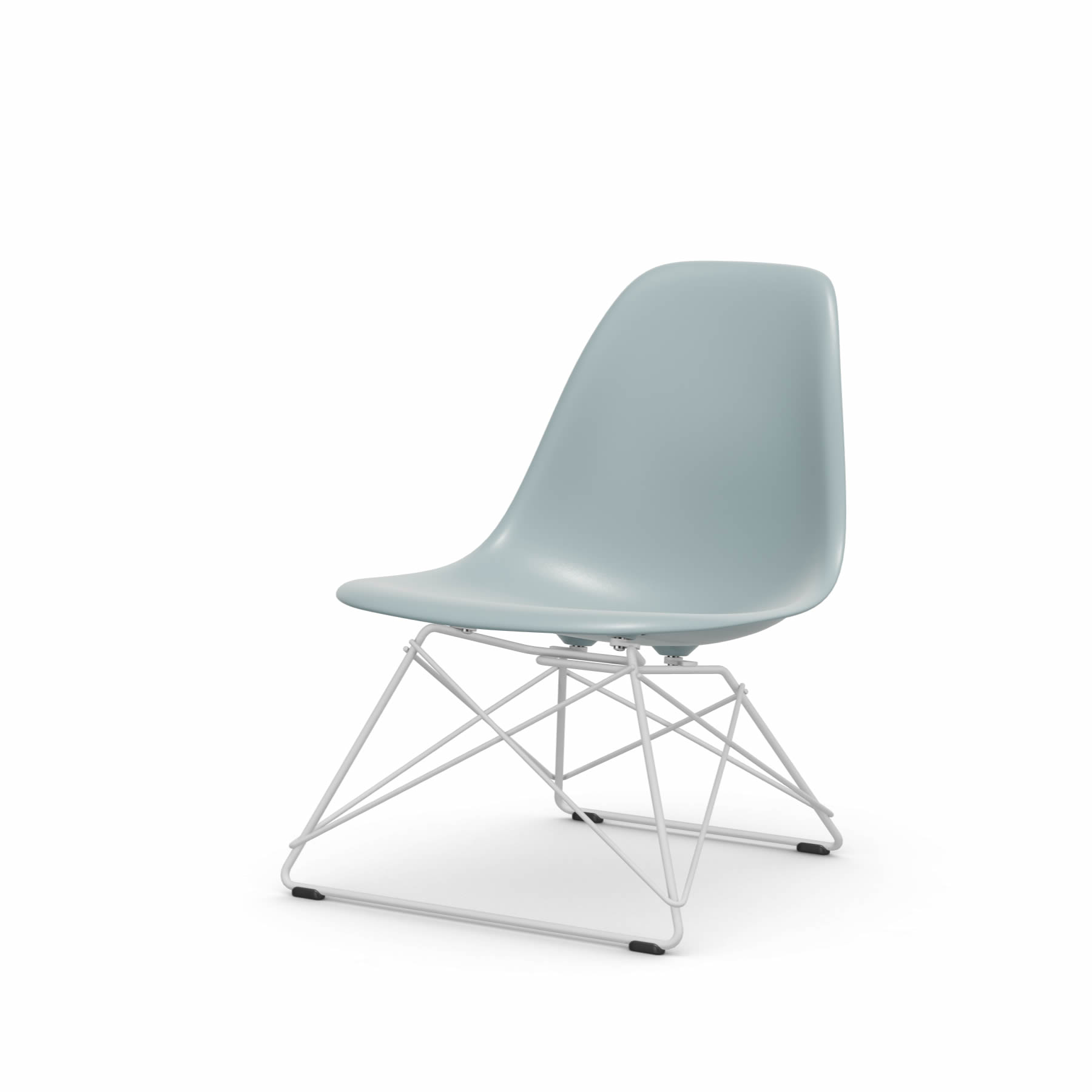 Eames Plastic Side Chair RE LSR