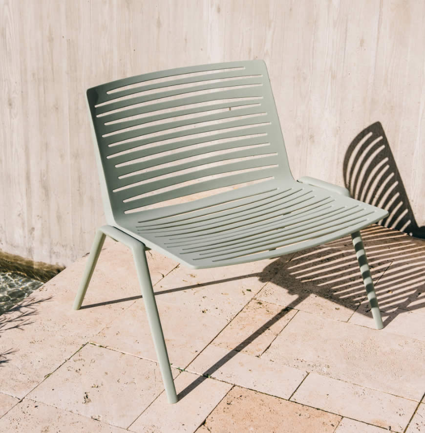Zebra Lounge Chair Gartensessel