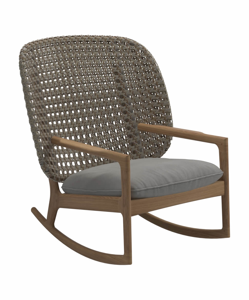 Kay Schaukelstuhl Highback Rocking Chair