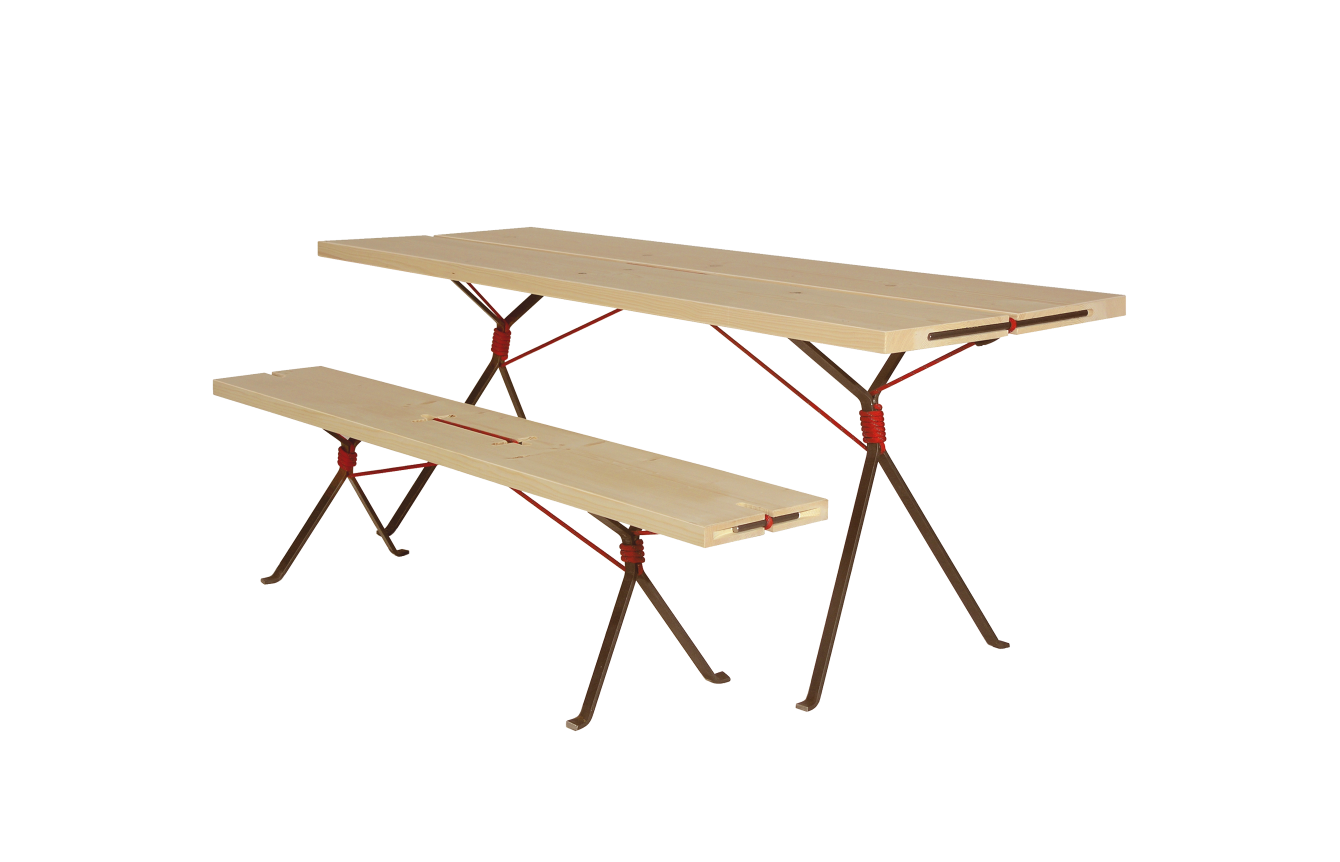 Kampenwand Tisch 220x68 cm