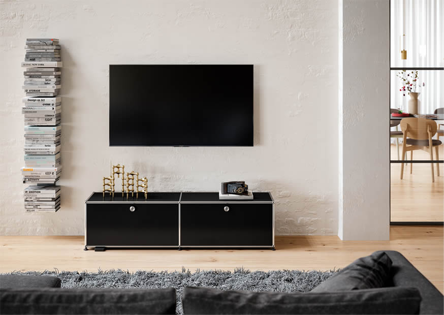 E TV-Hifi Lowboard M59 mit dimmbaren Licht