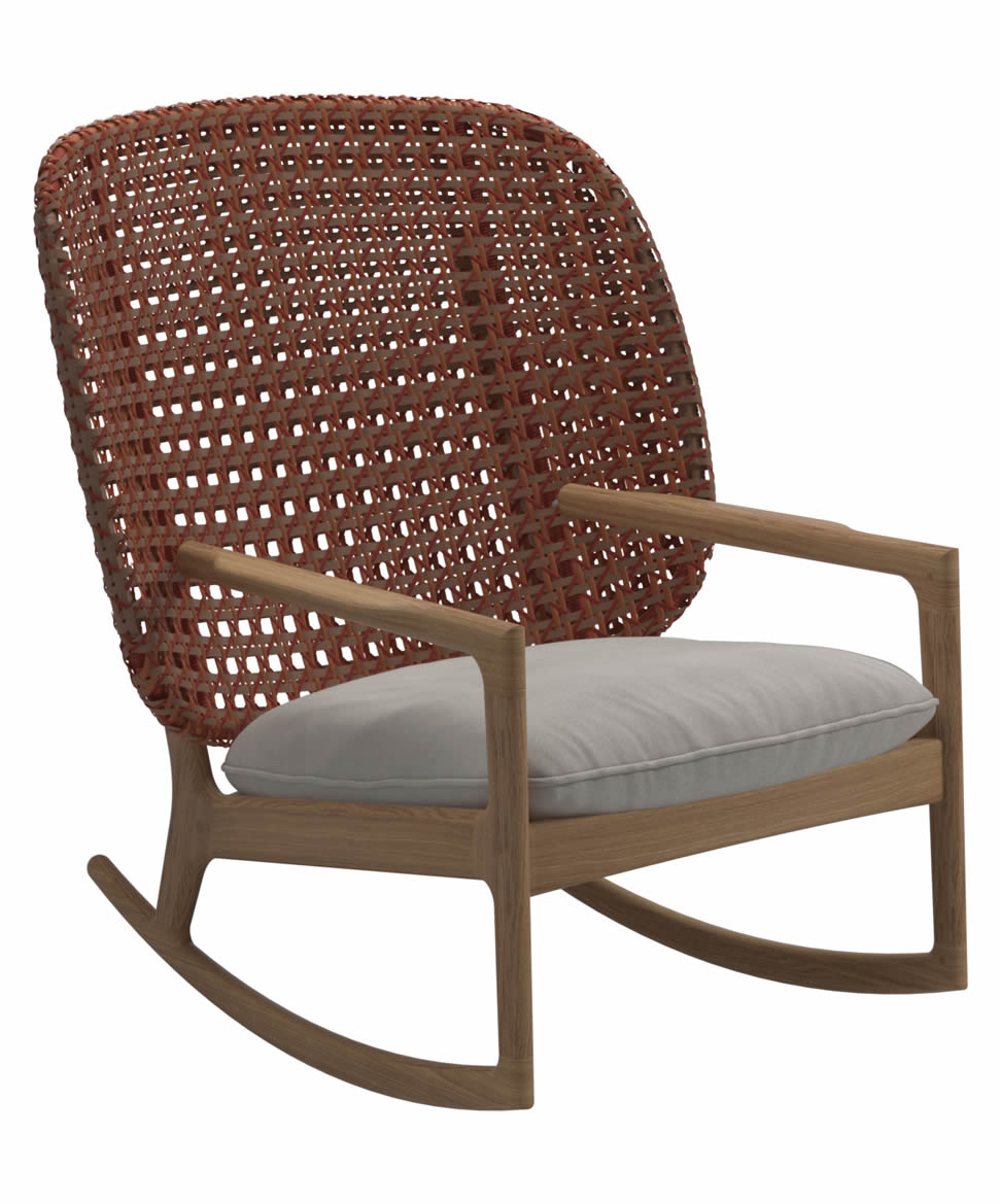 Kay Schaukelstuhl Highback Rocking Chair