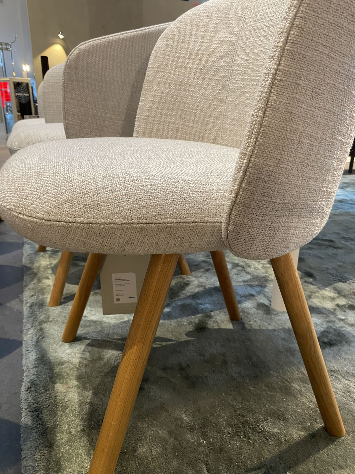 Stuhlgruppe Mikado Ausstellungsstück