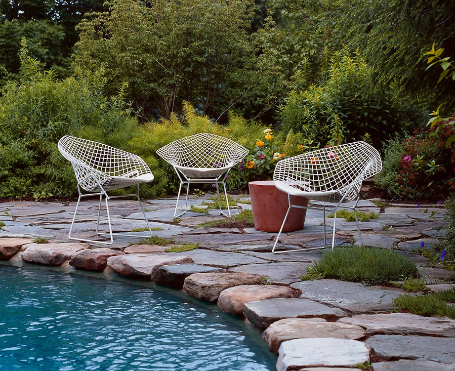 Bertoia Diamond Chair Sessel
