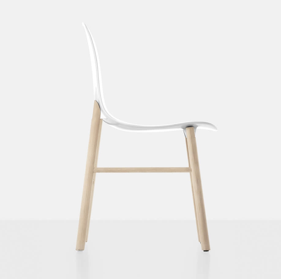 Sharky Stuhl Holzgestell