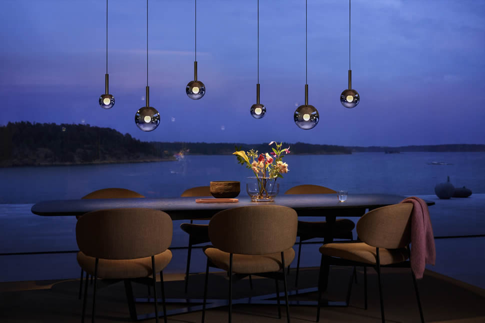 Luna sospeso LED Pendelleuchte