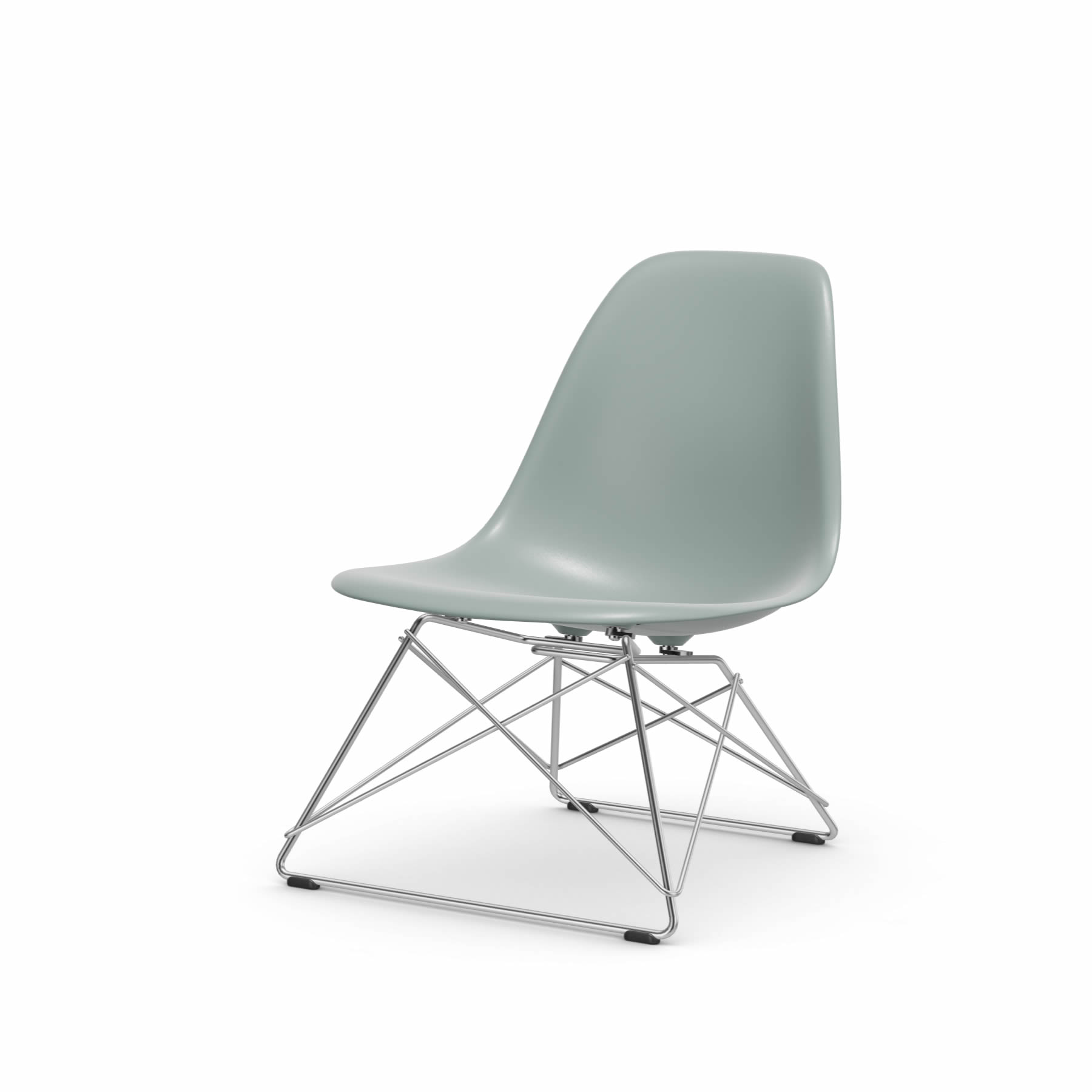 Eames Plastic Side Chair RE LSR