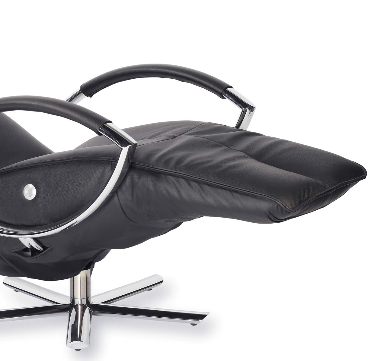 Relaxsessel Luna mit Motor und Akku in Chrom