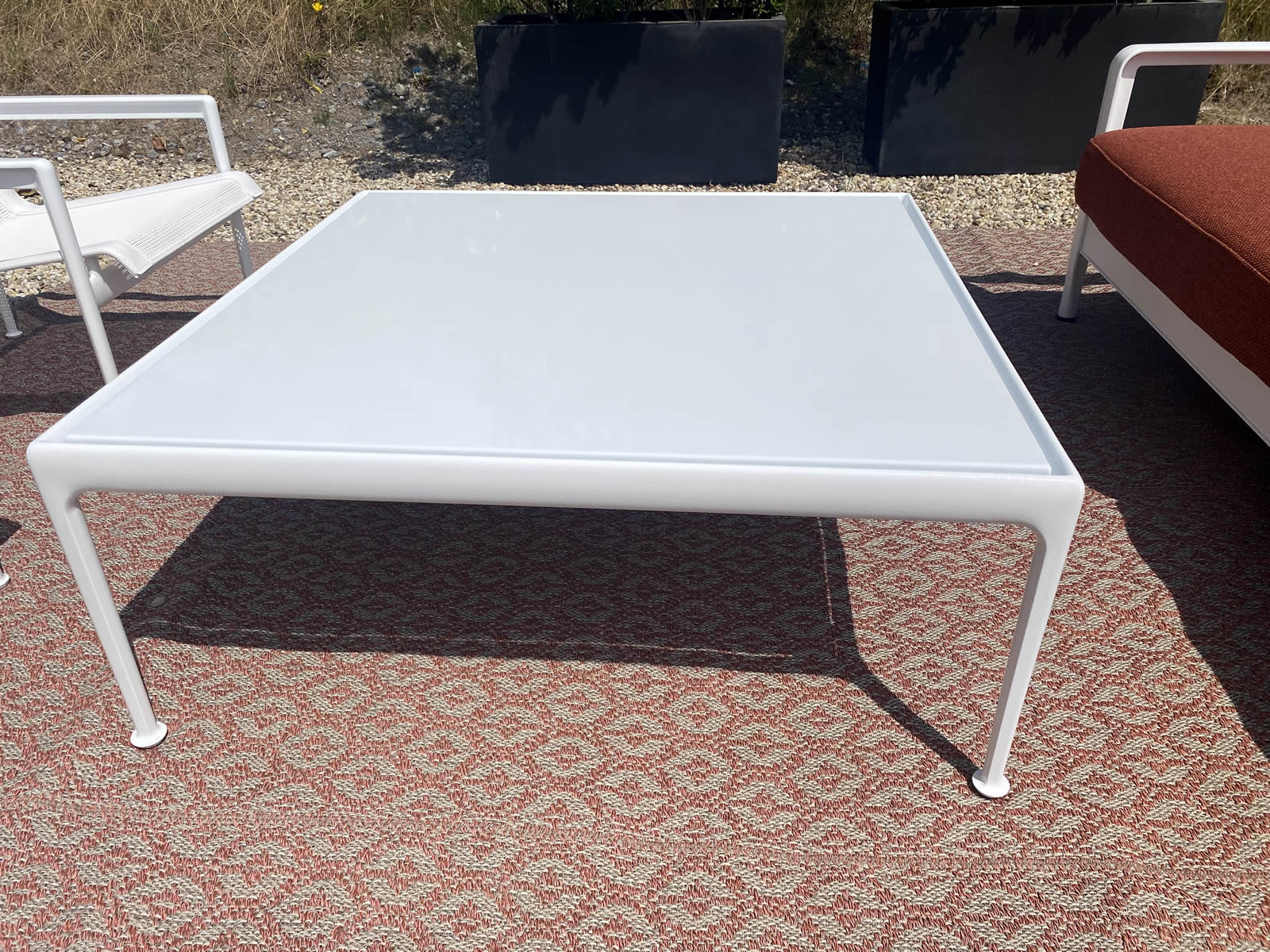 Richard Schultz Outdoorgruppe mit Sofa Divano Ausstellungsstück