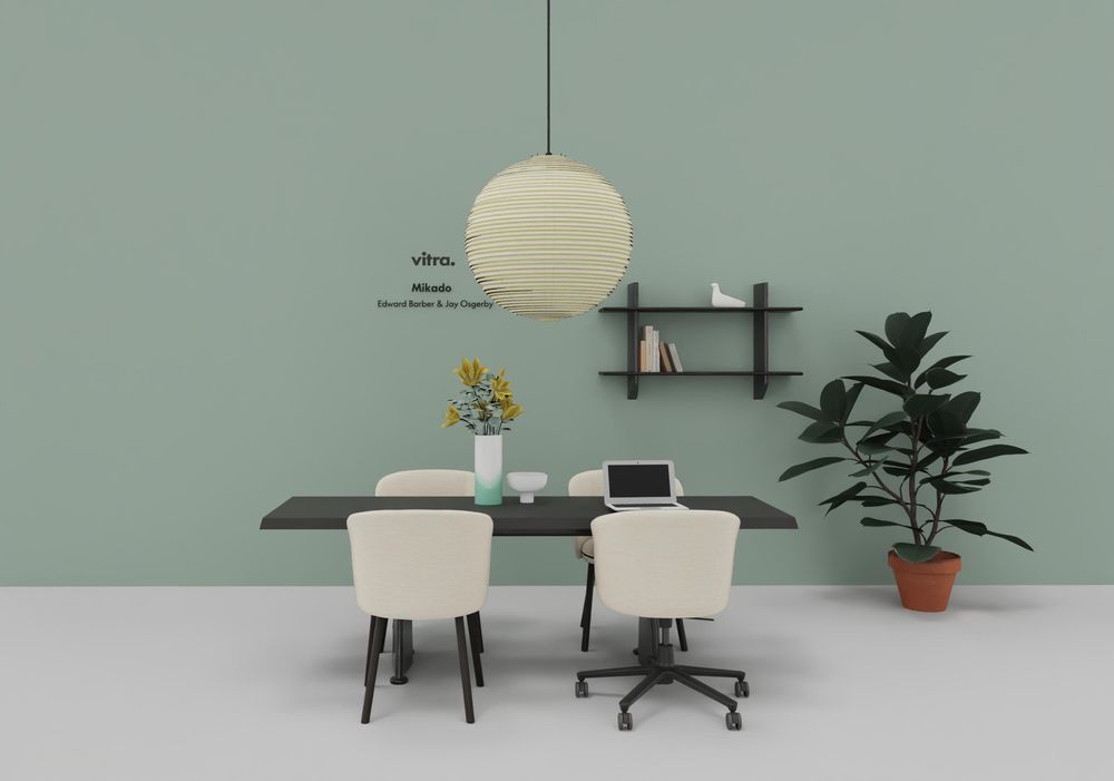 Mikado Side Chair mit Viersternuntergestell