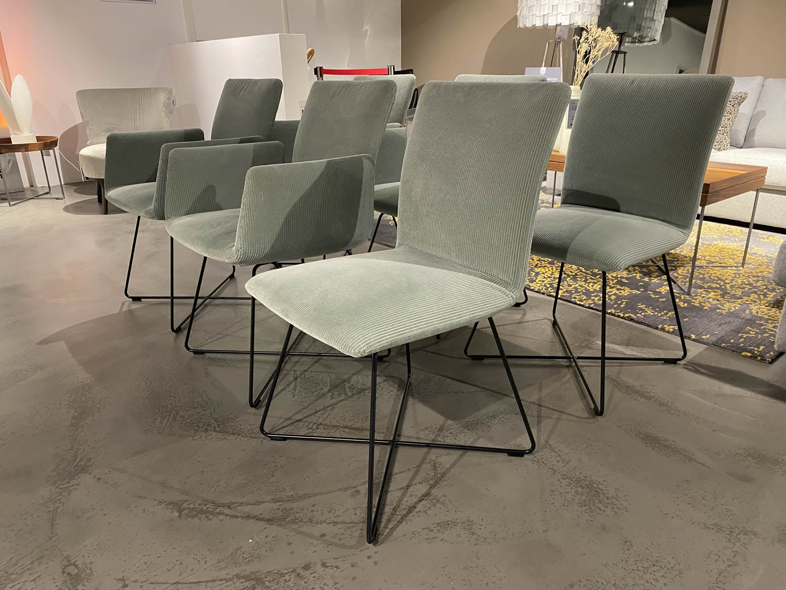 Stuhlgruppe Jalis Ausstellungsstück