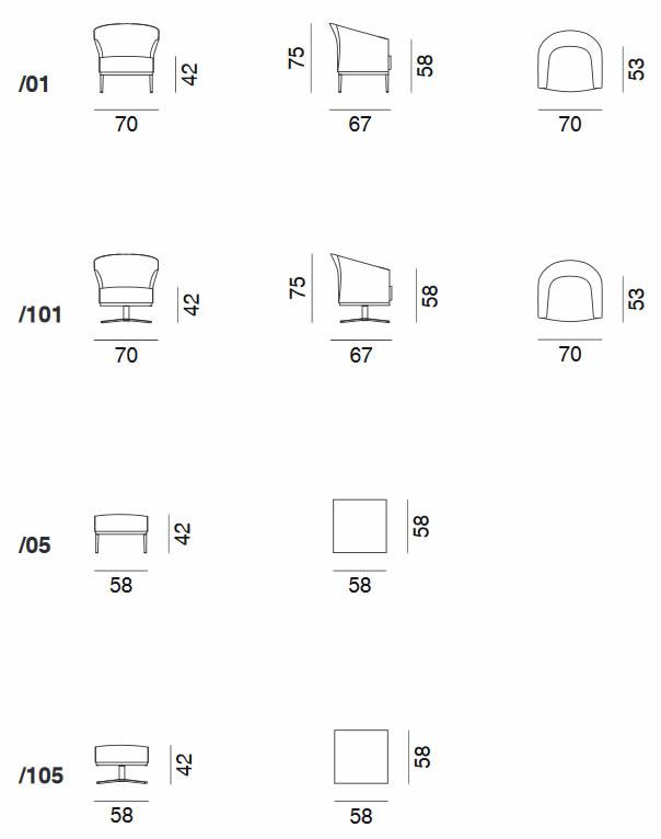 desede-sessel-ds-291-abmessungen