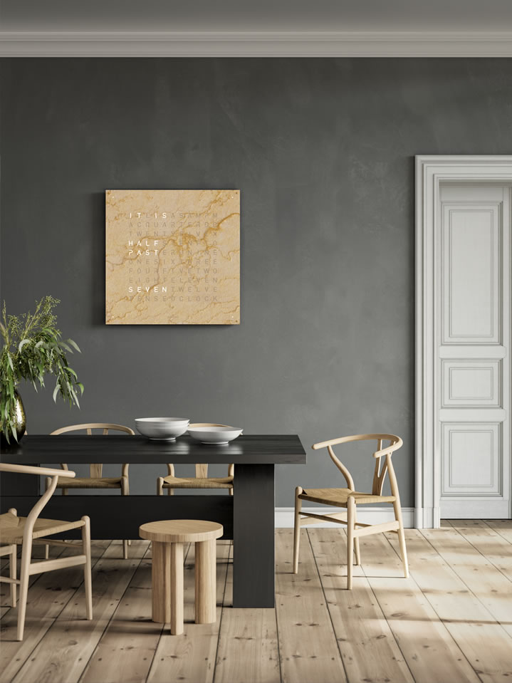 Wanduhr Earth Creators Edition Desert