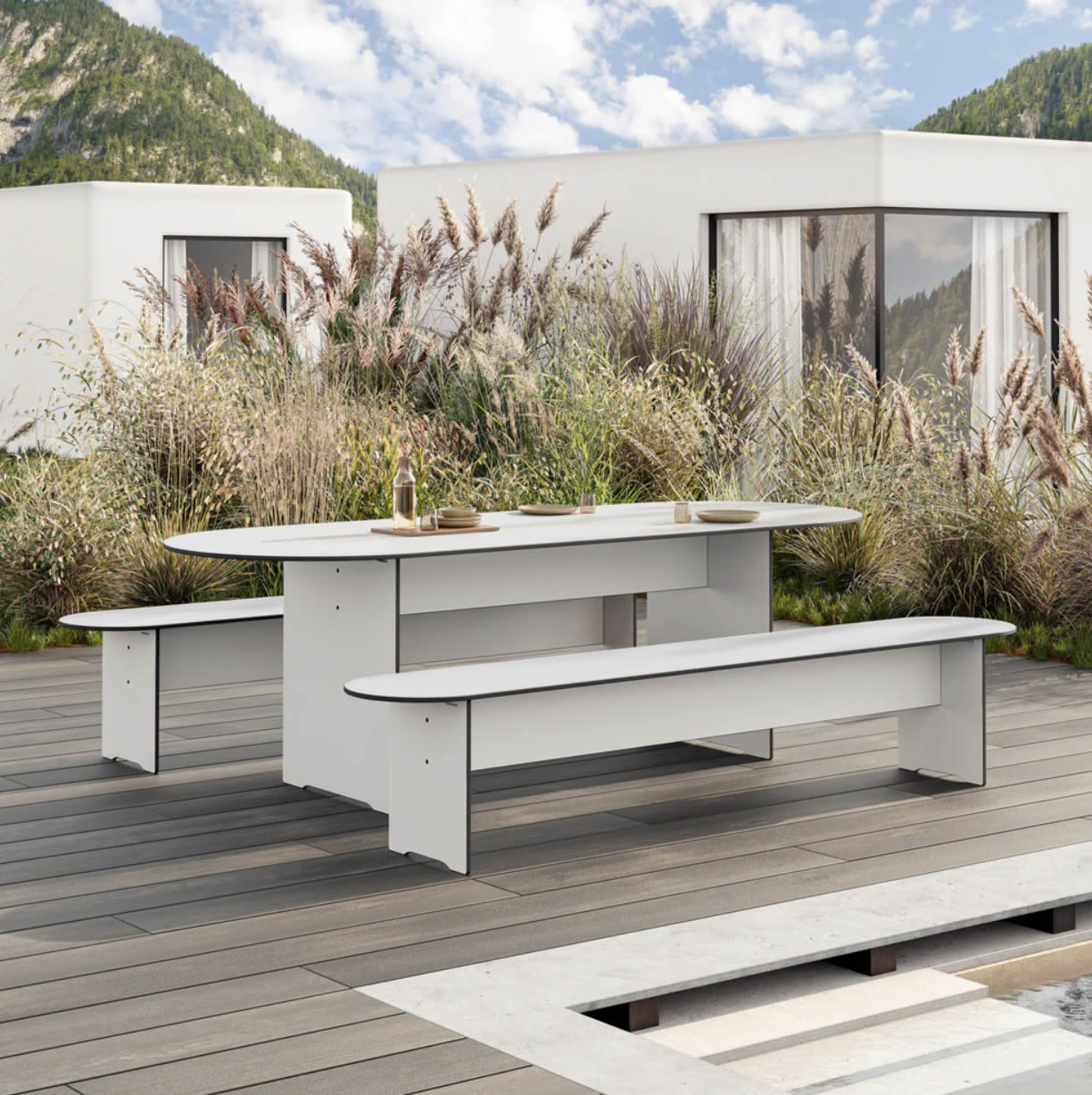 RIVA Vario Round Tisch XL