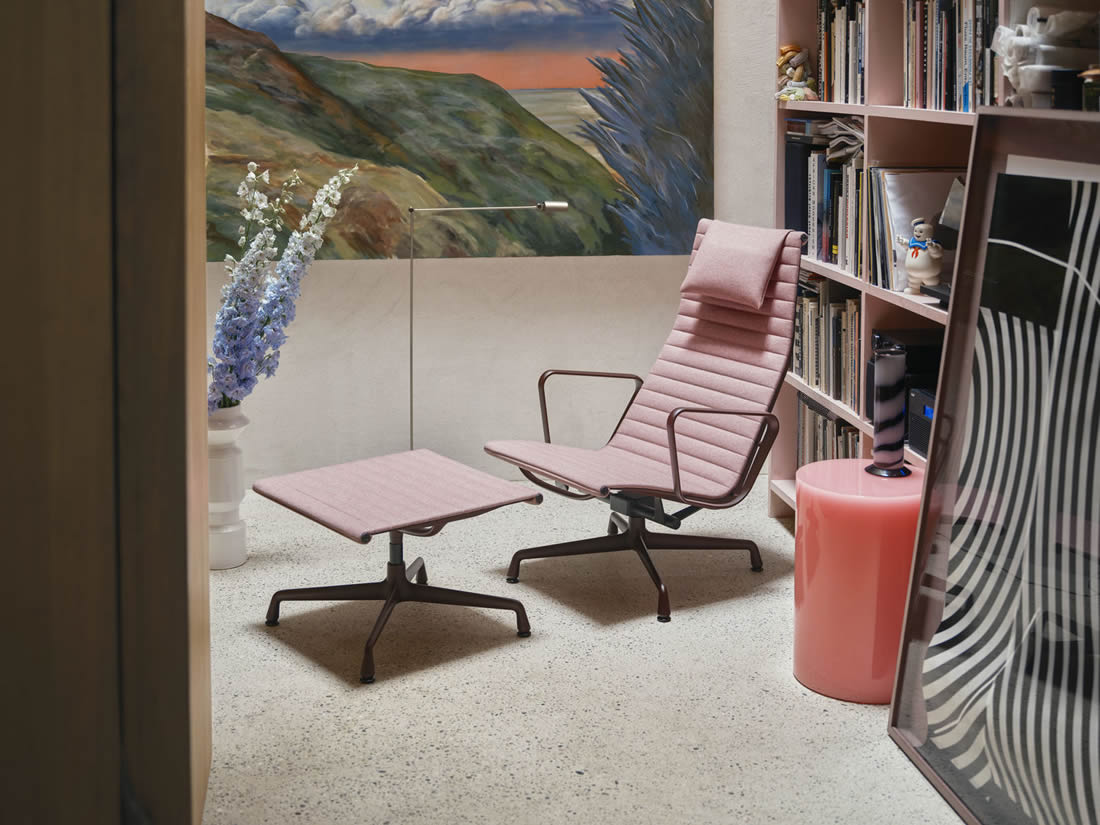 Aluminium Chair EA 124 / EA 125 neue Gestellfarben