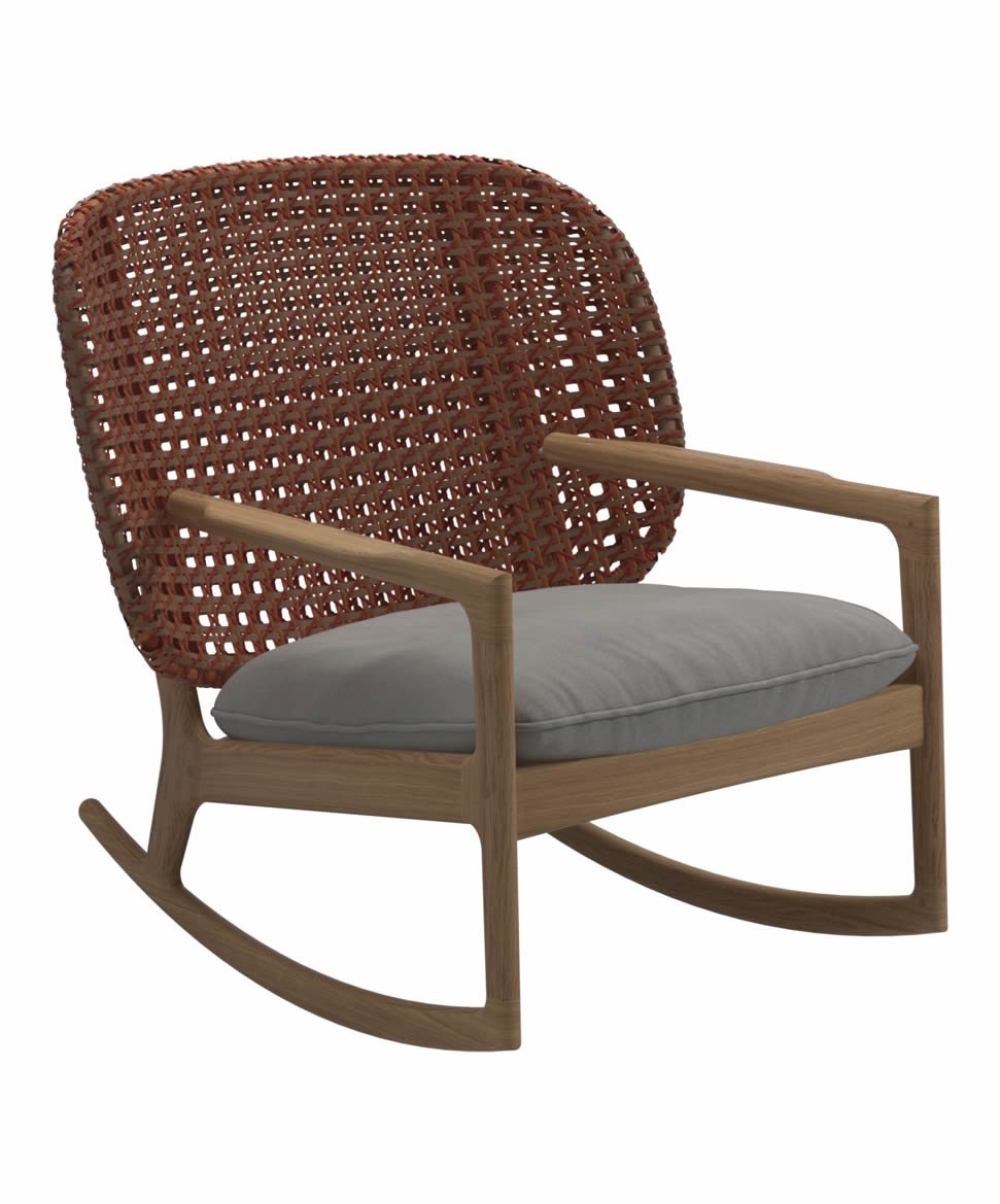 Kay Schaukelstuhl Lowback Rocking Chair