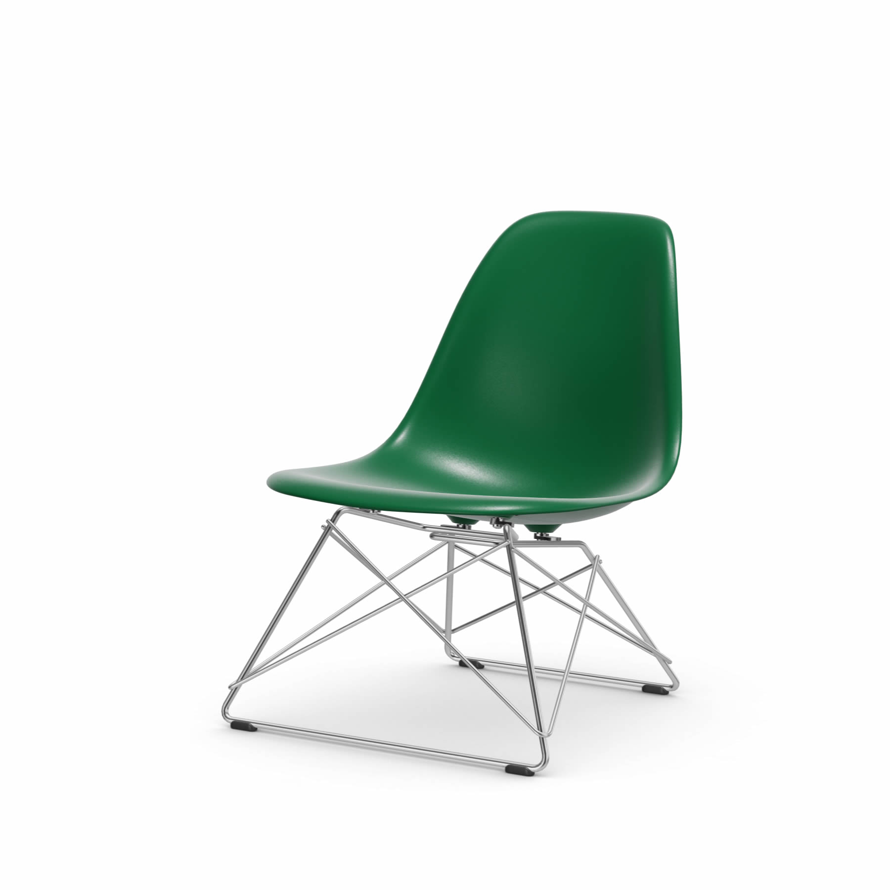 Eames Plastic Side Chair RE LSR