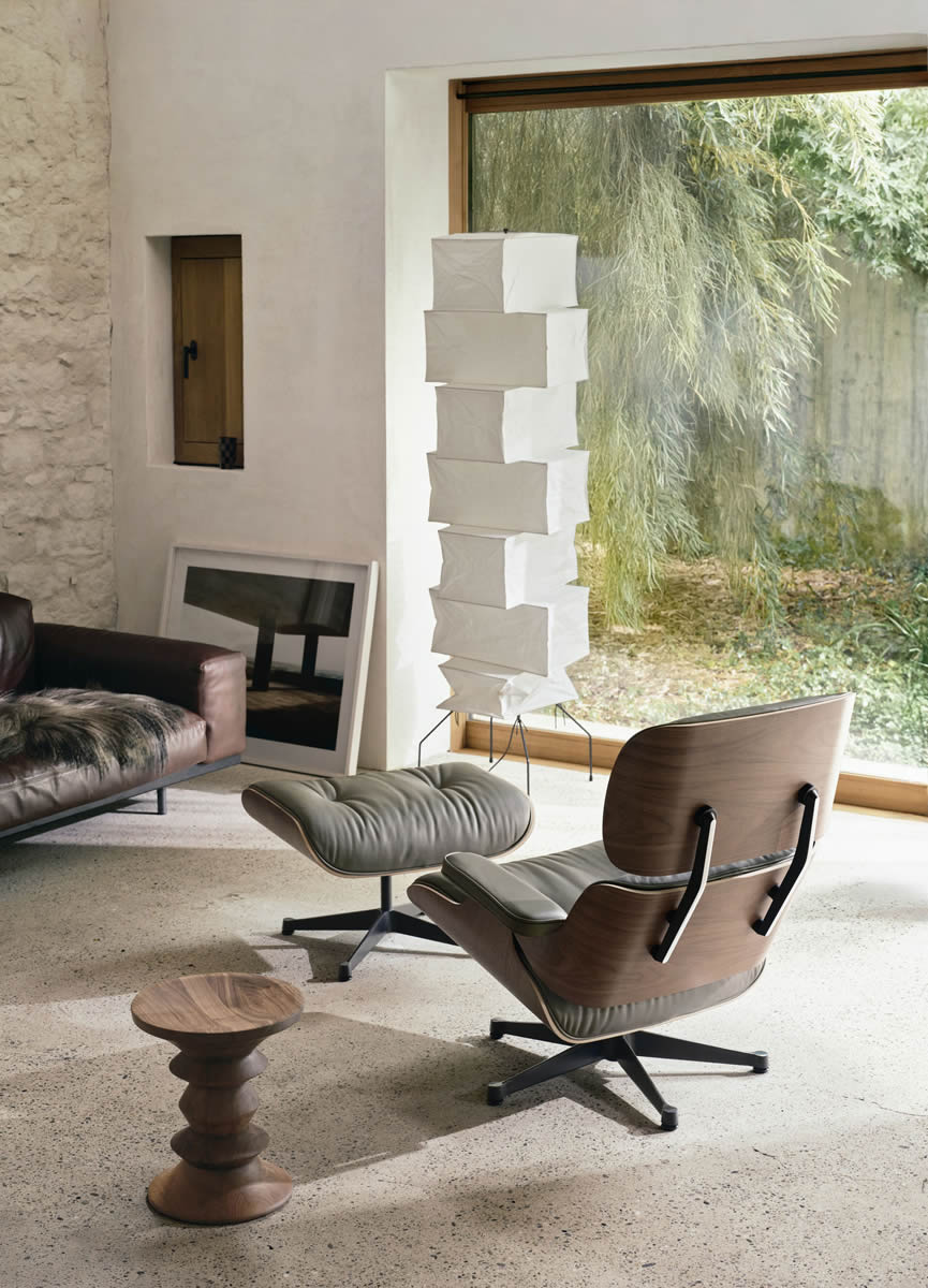 Eames Lounge Chair Santos Palisander