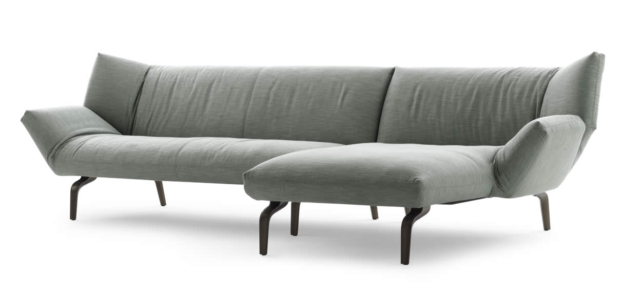 Devon Sofa Chaiselongue Kombination