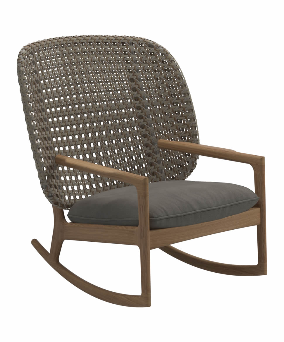 Kay Schaukelstuhl Highback Rocking Chair